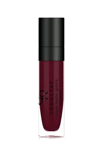 Golden rose Long stay Liquid Matte Lipstick - 5.5ml |كولدن روز أحمر شفاه سائل مطفي يدوم طويلاً - 5.5 مل