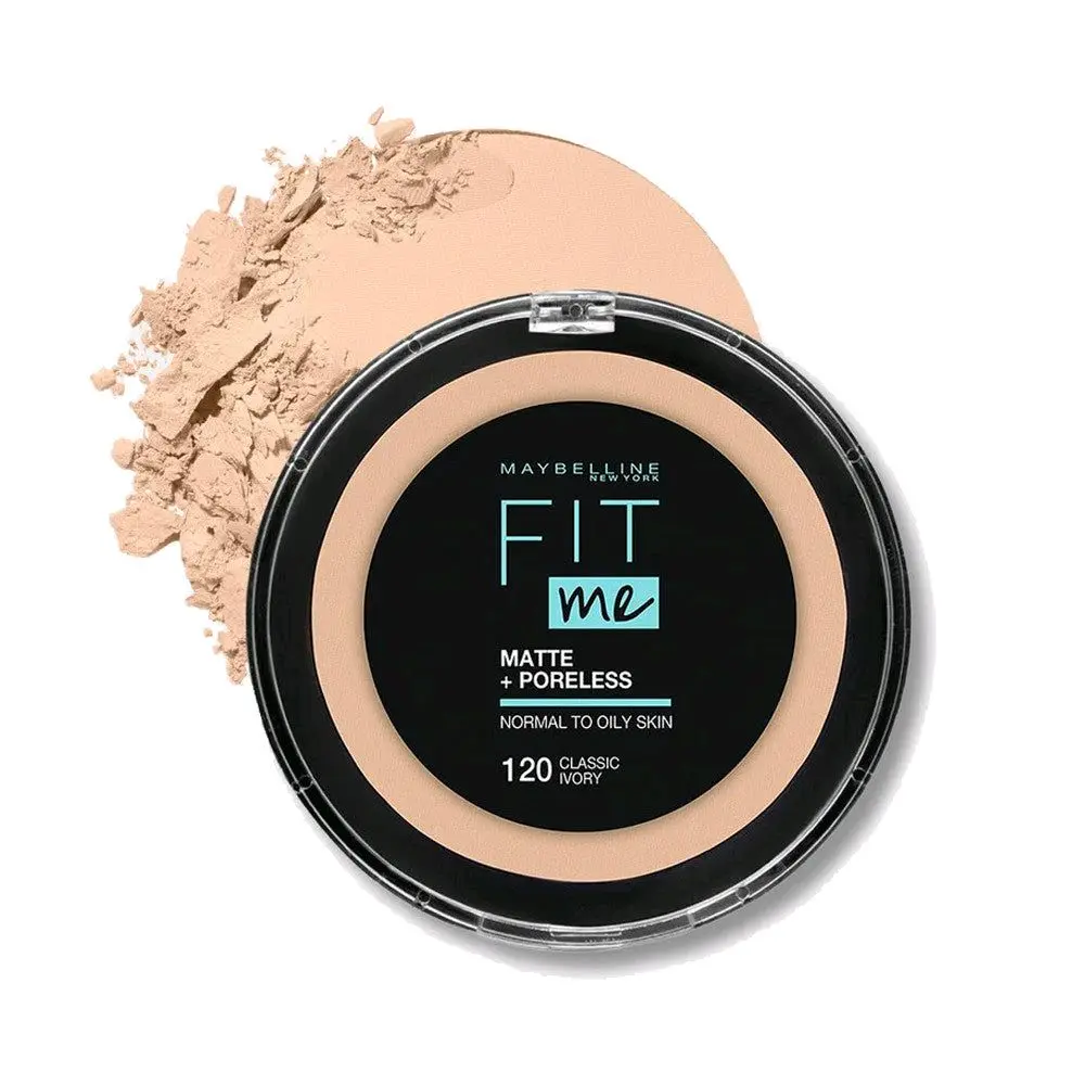 MAYBELLINE Fit Me Matte and Poreless Compact Face Powder | ميبيلين فيت مي بودرة مضغوطة للوجه - 7509552845617
