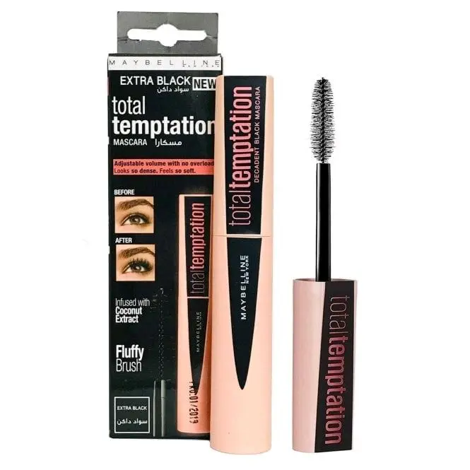 MAYBELLINE Total Temptation mascara Black - 6ml | ميبيلين ماسكارا مكثفة للرموش - 6 مل - 5283014857821