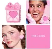 No.09.PEONIES SHEGLAM Care Bears Cuddle Time Blush - 5g | شيكلام بلاش - 5 غرام Fab-U-Lous