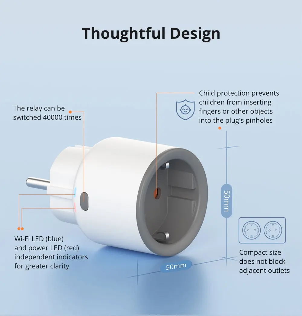 SONOFF iPlug WiFi Smart Plug 3
