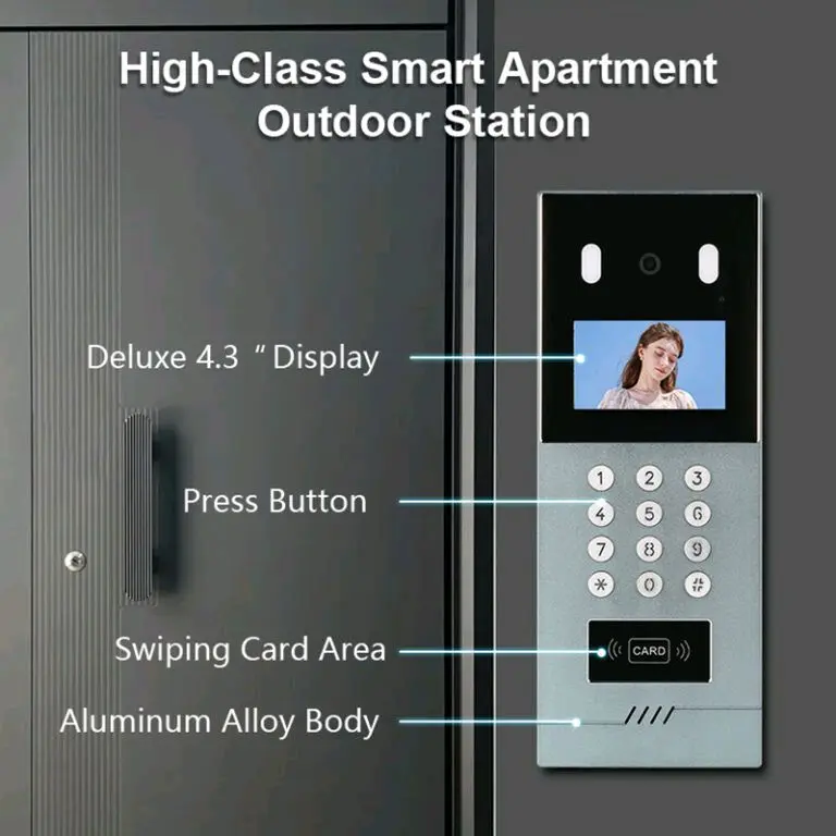 Smart IP Apartment Indoor Station 10.1 Inch 2