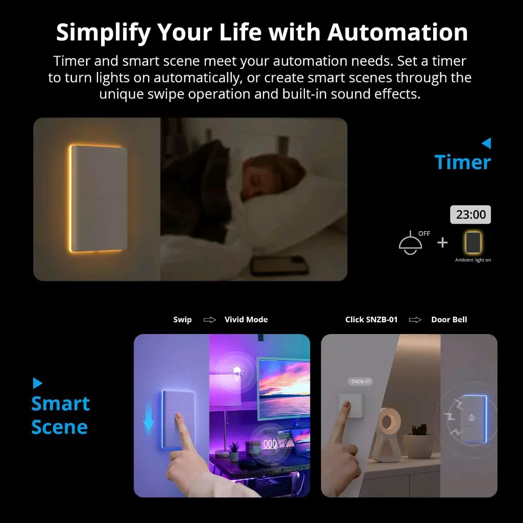 Sonoff Tx Ultimate Smart Touch Wall Switch 3