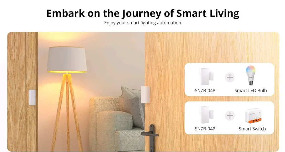 SONOFF ZigBee Wireless Door/Window Sensor |SNZB-04P 3