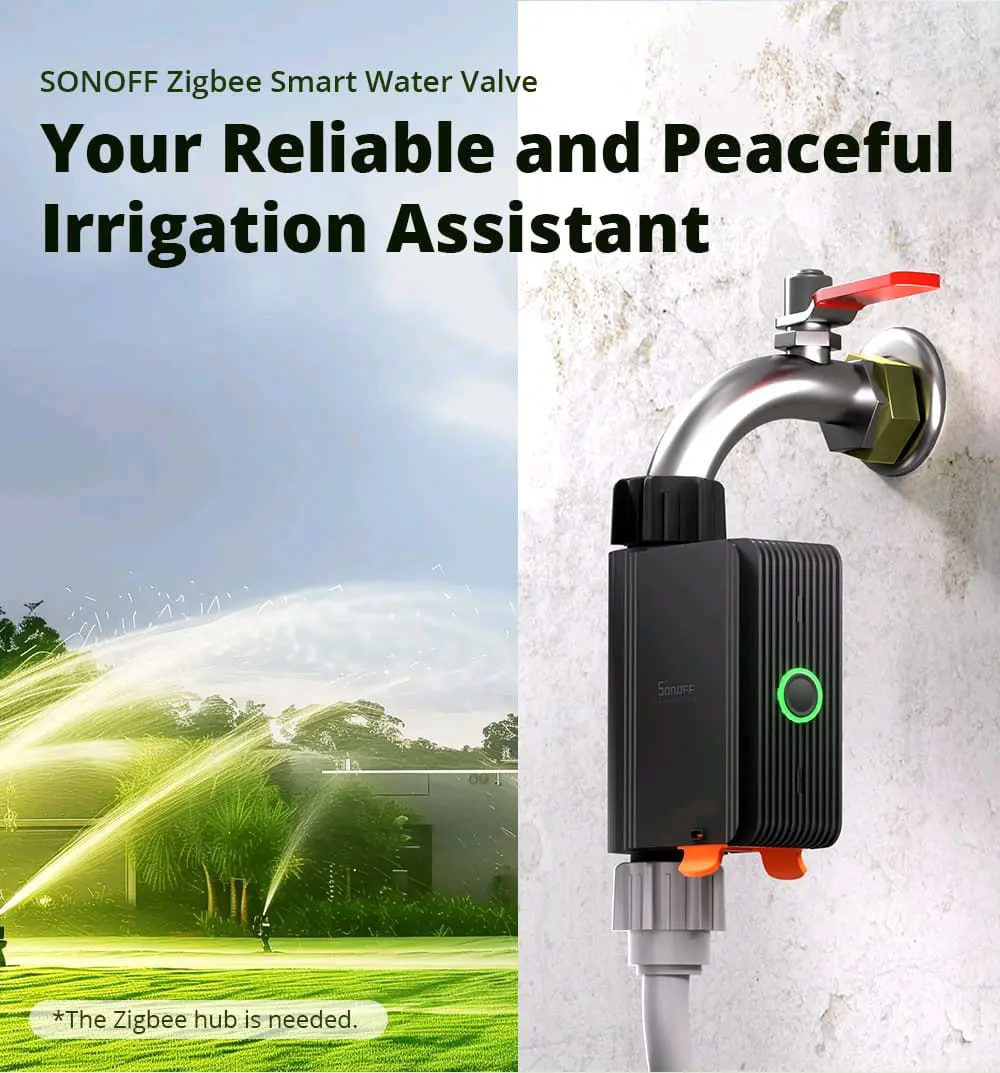 Sonoff Zigbee Smart Water Valve 2