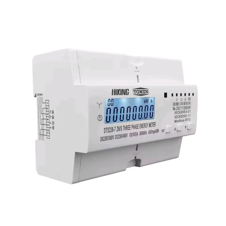 TOMZN WiFi Three Single Phase Energy Meter 4