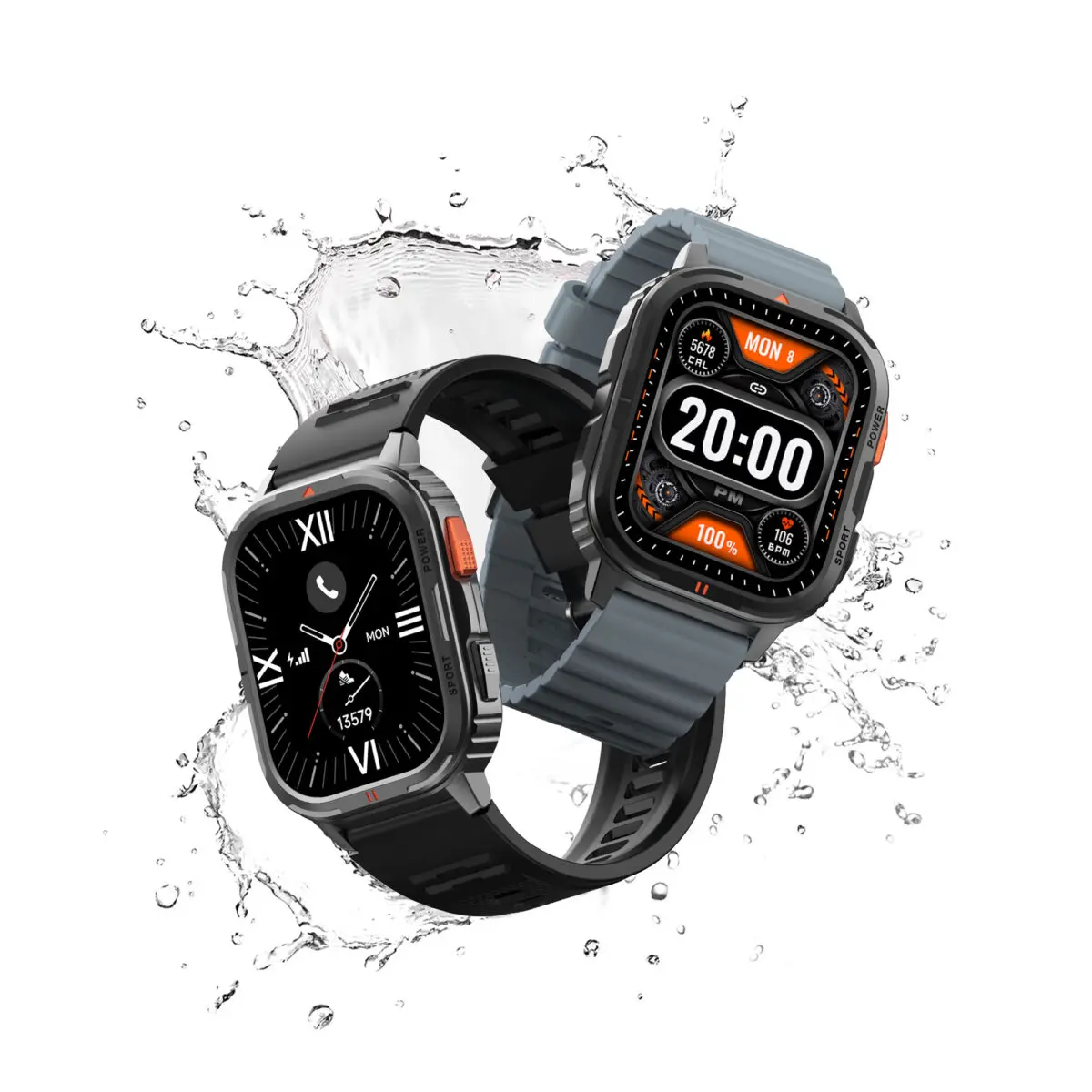 The professional WiWU SW05 – Rugged IP68 Smart Watch with Bluetooth Calls