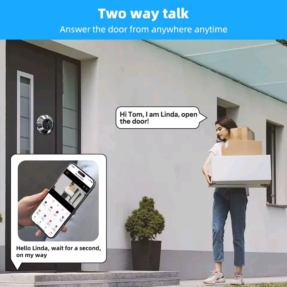 Tuya Doorbell Peephole Camera 4