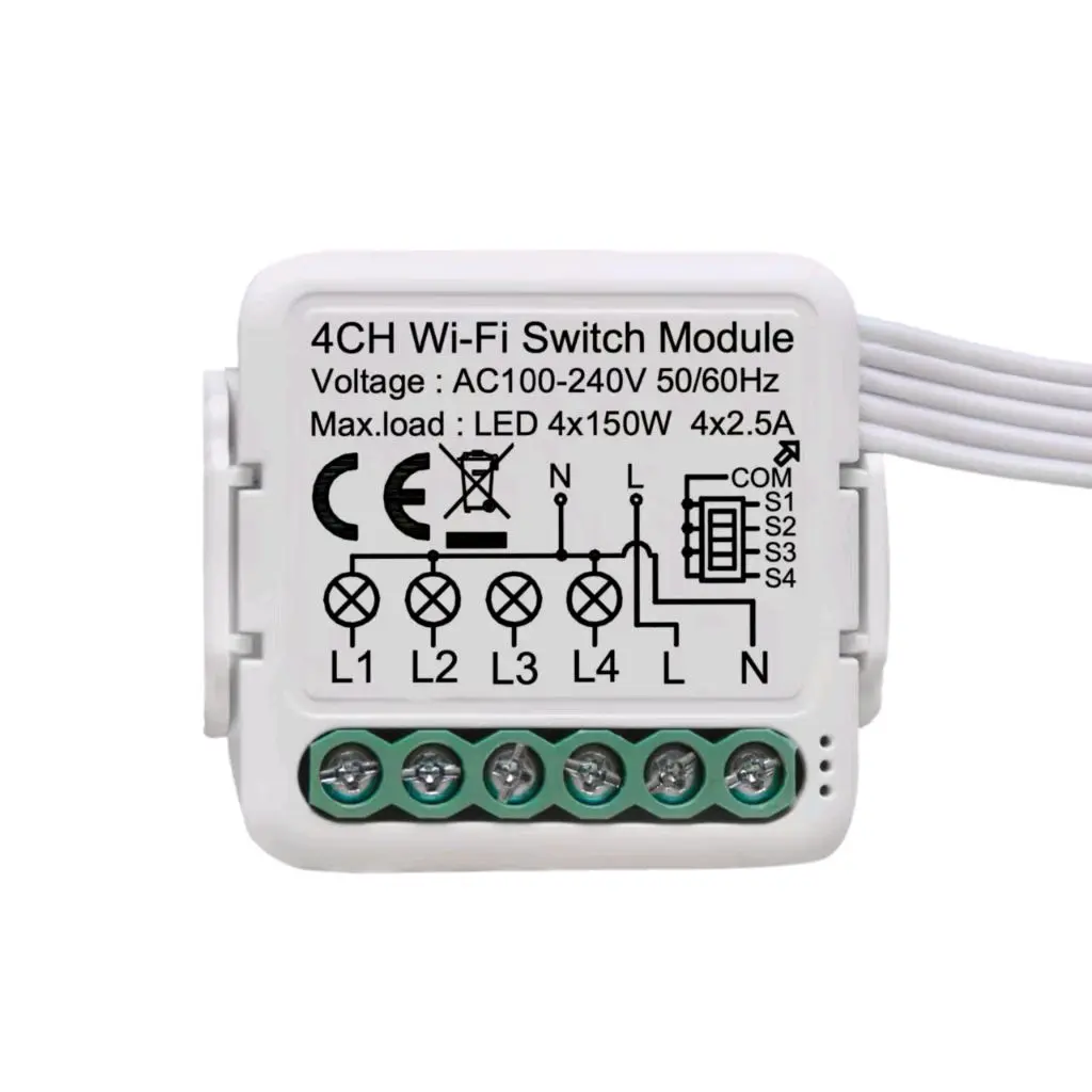 WiFi Smart Switch - قناتين 2