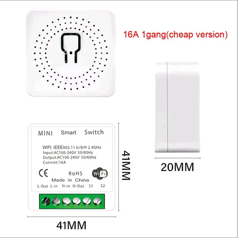 WiFi Smart Switch - قناة واحد
