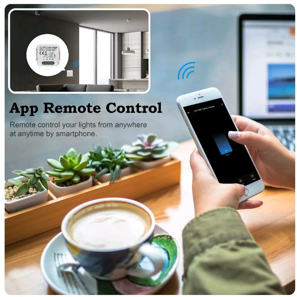 WiFi Smart Switch 16A 3